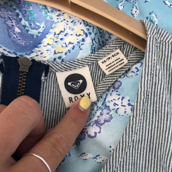 blue striped sundress - Picture 3 of 4